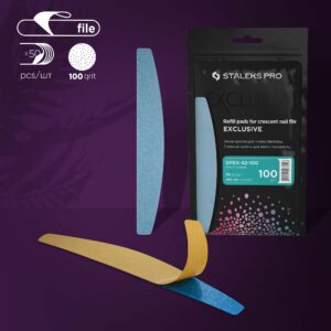 Lime Ricambi adesivi mezzaluna EX42 100grit 50pz