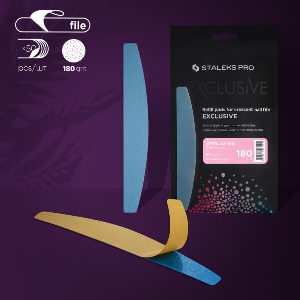 Lime Ricambi adesivi mezzaluna EX42 180grit (50pz)