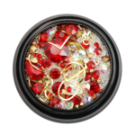 BRILLANTINI BR028R per Nail Art