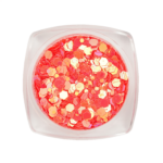 GLITTER GL002R per Nail Art